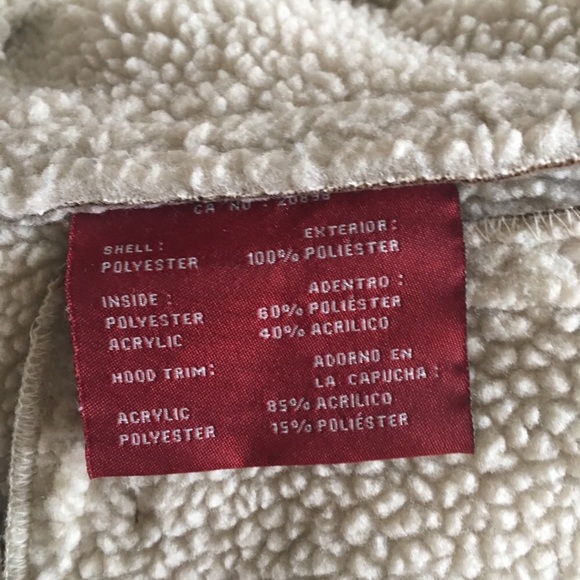 Levi’s tan shearling coat - Picture 5 of 8